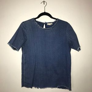 Aritzia Denim Top